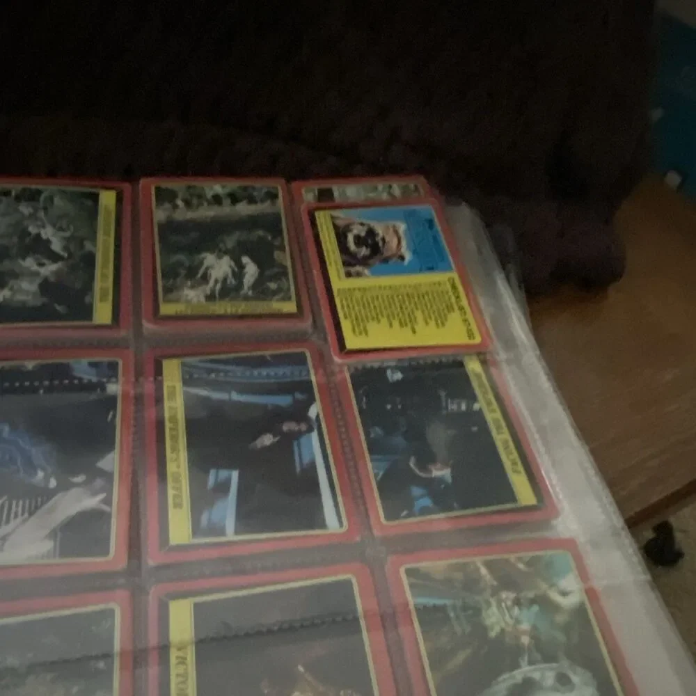 Star Wars Return of the Jedi 1983 Non-Sport Trading Card Lot Topps